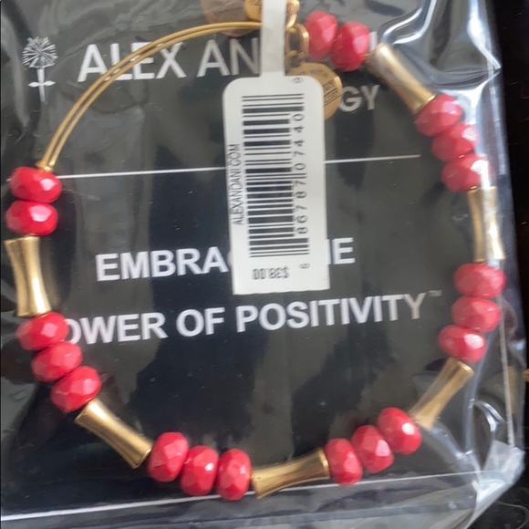 Alex and ani bracelet ❤️🤍 - Picture 2 of 2